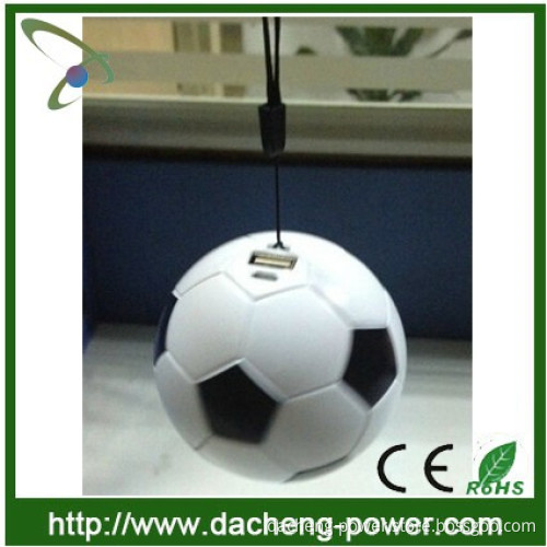 Hotely Wholesale Football USB universal power bank charger 3800mah